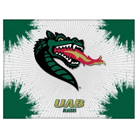 UAB 15" x 20" Officially Licensed Logo Canvas