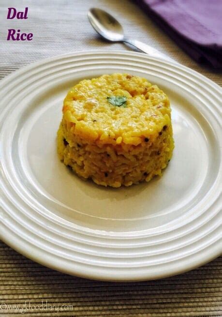 Dal Rice Recipe for Babies, Toddlers and Kids