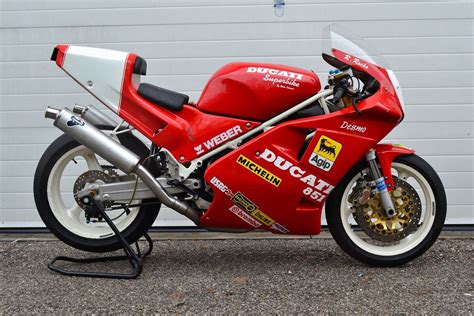 1989 Ducati 851 888 Factory Prototype Superbike Roche Falappa development