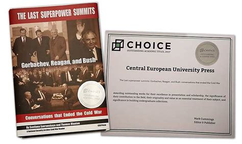 Summits Book Wins Choice Award “Outstanding Academic Title 2017 ...