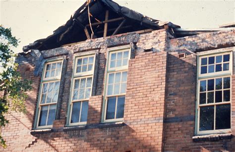 Earthquake damage - The Junction Public School - Newcastle, NSW | Living Histories