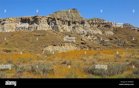 Drumheller Hoodoos at Sunrise in Alberta, Canada Stock Photo - Alamy