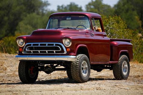 First Drive: Legacy Classic Trucks 1957 Chevy Napco 4x4 Conversion ...