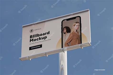 Premium PSD | Outdoor billboard mockup