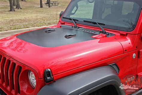 Jeep Gladiator Hood Decals, Jeep Gladiator Hood Stripes, SPORT HOOD