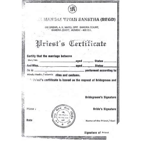 What is a Marriage Certificate? Documents & Procedure to apply.