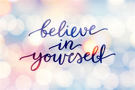 Believe in yourself, 5 cards | Graphic Objects ~ Creative Market