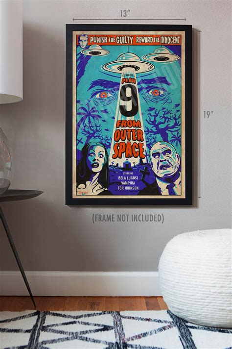 Plan 9 From Outer Space 13x19 Poster Print - Etsy