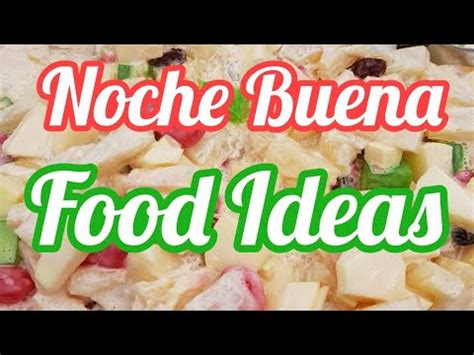 Noche Buena Panghanda Ideas (Pagkaing Pinoy, Handa sa Pasko, Filipino Christmas Food) - YouTube