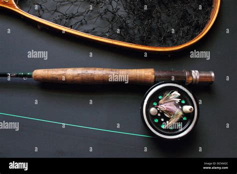 Fly Fishing Equipment Stock Photo - Alamy