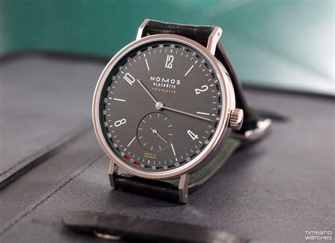 Hands-on Review: Nomos Glashütte Tangente neomatik 41 Update ruthenium | Time and Watches | The ...