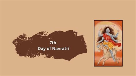 7th Day of Navratri 2023, Goddess, Color Kaalratri's Divine Power