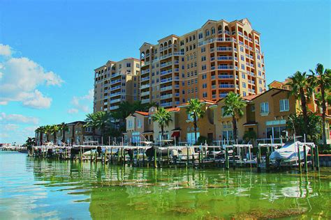 Belle Harbor Condos in Clearwater Florida Photograph by Ola Allen - Fine Art America