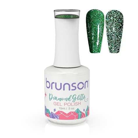 Diamond Glitter Gel Nail Polish BDGG035 | Brunson