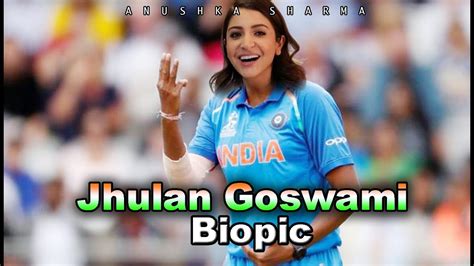 Anushka Sharma First Look For Women Cricketer Jhulan Goswami Biopic | Interesting facts - YouTube