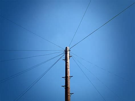 Photo print of Telegraph wires