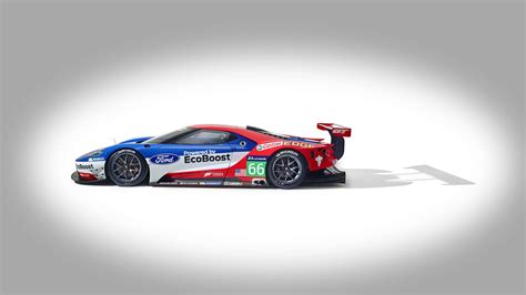 Ford GT Le Mans Car Race Cars Side View Wallpaper - Resolution ...