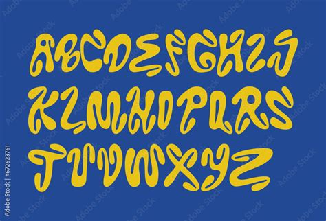 Custom font alphabet caligraphy lettering vector free comercial use for ...