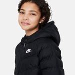 Nike Winter Jacket NSW synthetic-fill Parka - Black/White Kids | www.unisportstore.com