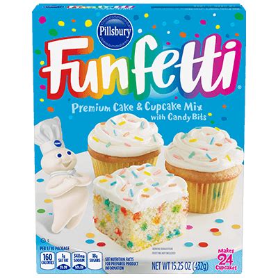 Funfetti® Premium Cake & Cupcake Mix - Pillsbury Baking