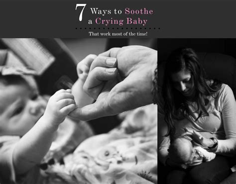 7 Ways To Soothe A Crying Baby Featured Image | Made in the Moon