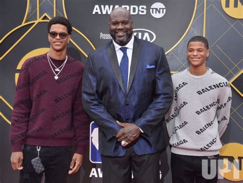 Photo: Shareef O'Neal, Shaquille O'Neal, and Shaqir OÕNeal attend the ...