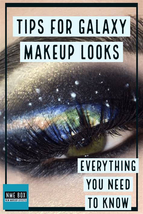 Galaxy Makeup: How to Create a Galactic Look - NME Box Makeup Subscription