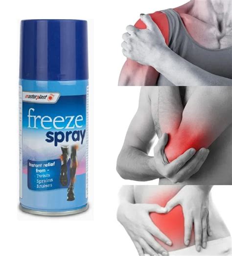 Freeze Spray Instant Muscles Relief Spray For Soothes Sprains And ...