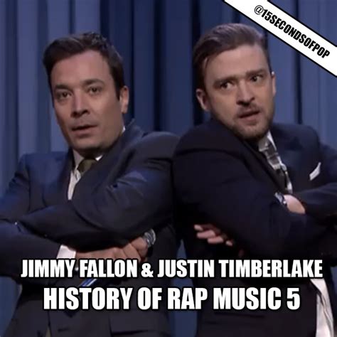 Justin Timberlake & Jimmy Fallon History of Rap 5 | @15secondsofpop