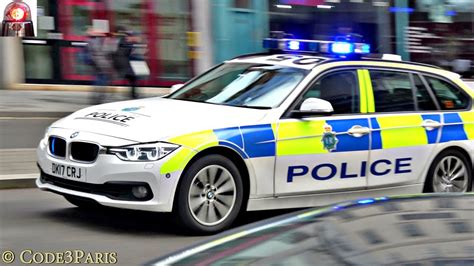 British Police Car Lights