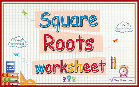 Square Roots worksheets - Worksheets Library