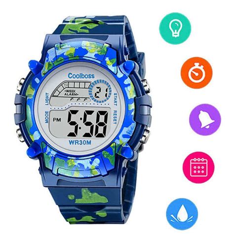 Waterproof Kids Digital Watch