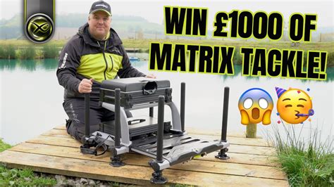 £1000 MATRIX FISHING TACKLE GIVEAWAY! (Including LIMITED EDITION XR36 ...