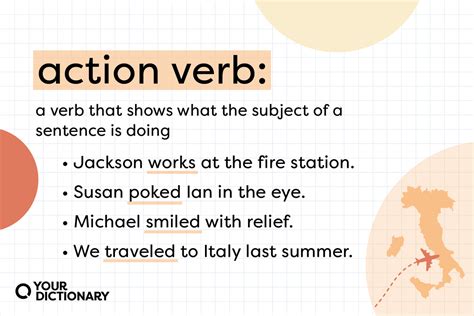 What Is an Action Verb? Types and Explanation | YourDictionary