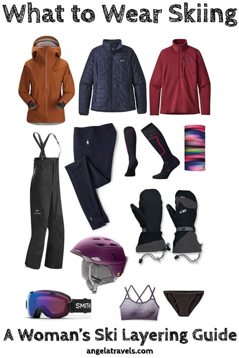 What to Wear Skiing: A Women’s Ski Layering Guide | Ski trip outfit ...