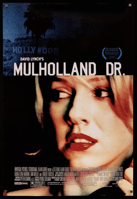 Mulholland Drive Movie Poster 2001 1 Sheet (27x41)