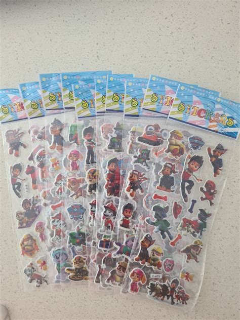 Paw Patrol Stickers, Hobbies & Toys, Stationery & Craft, Occasions ...