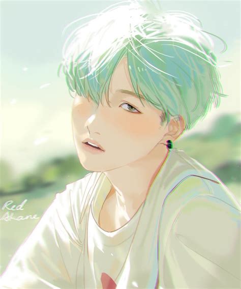 Suga | Yoongi🌿 | Bts fanart, Bts drawings, Fan art