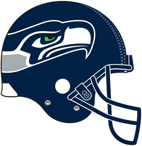 Seattle Seahawks Helmet History in 2022 | Seahawks helmet, Football helmets, Nfl teams logos