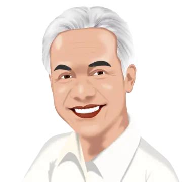 Ganjar Pranowo Illustration, President Of Indonesia, Governor Of ...