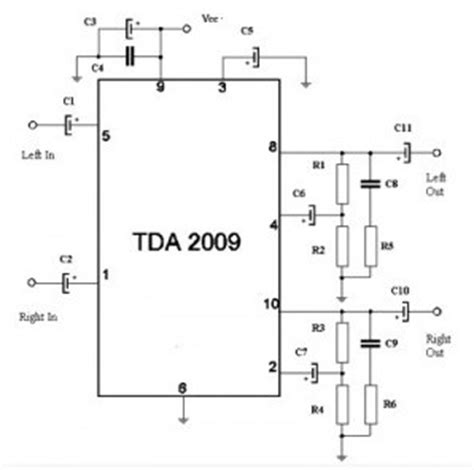 High quality 10W Audio Amplifier - Amplifier_Circuits-Audio - Amplifier ...