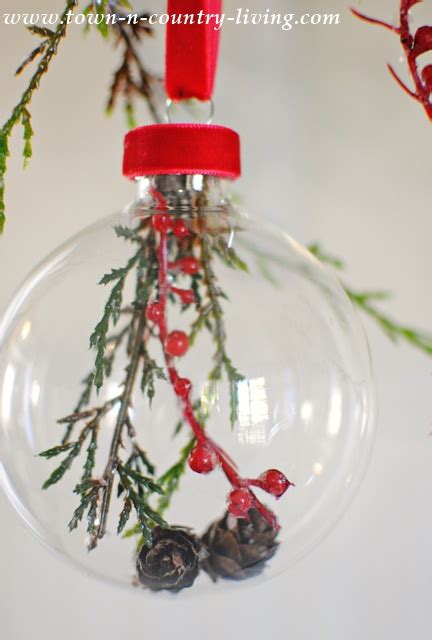 How to make botanical glass ball ornaments - Jennifer Rizzo