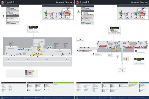 Houston airport terminal D map