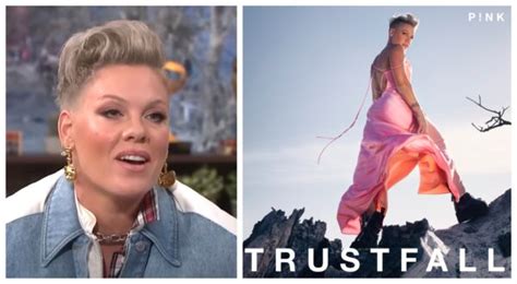 Pink Says New Album 'Trustfall' is Her "Best" Yet - That Grape Juice