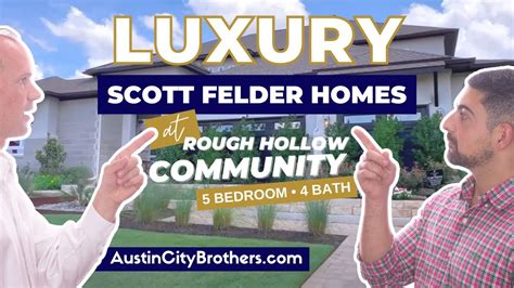 Scott Felder New Home | Grayson Floor Plan | Rough Hollow Master Planned Community in Austin ...