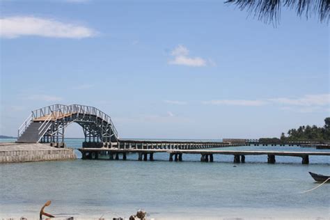 The Love Bridge in Tidung Island, Thousand Islands Regency