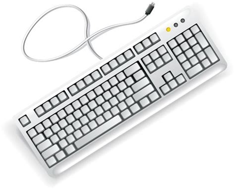 Free Computer Keyboard Clipart Black And White, Download Free Computer ...