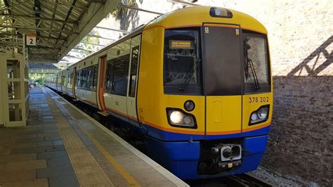 London Overground Class 378 (378202) to Watford Junction - YouTube