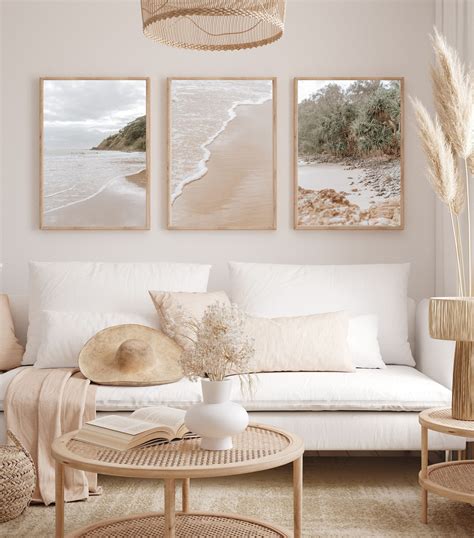 Coastal Beach Wall Art Beach House Wall Decor Nautical Wall Art Living ...