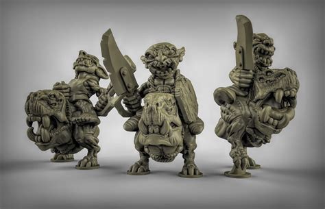 Goblin Rider Resin Miniature Dnd Miniatures Dungeons & - Etsy